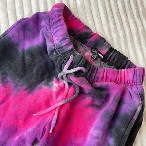 Tie dye cotton sweat pants ✨